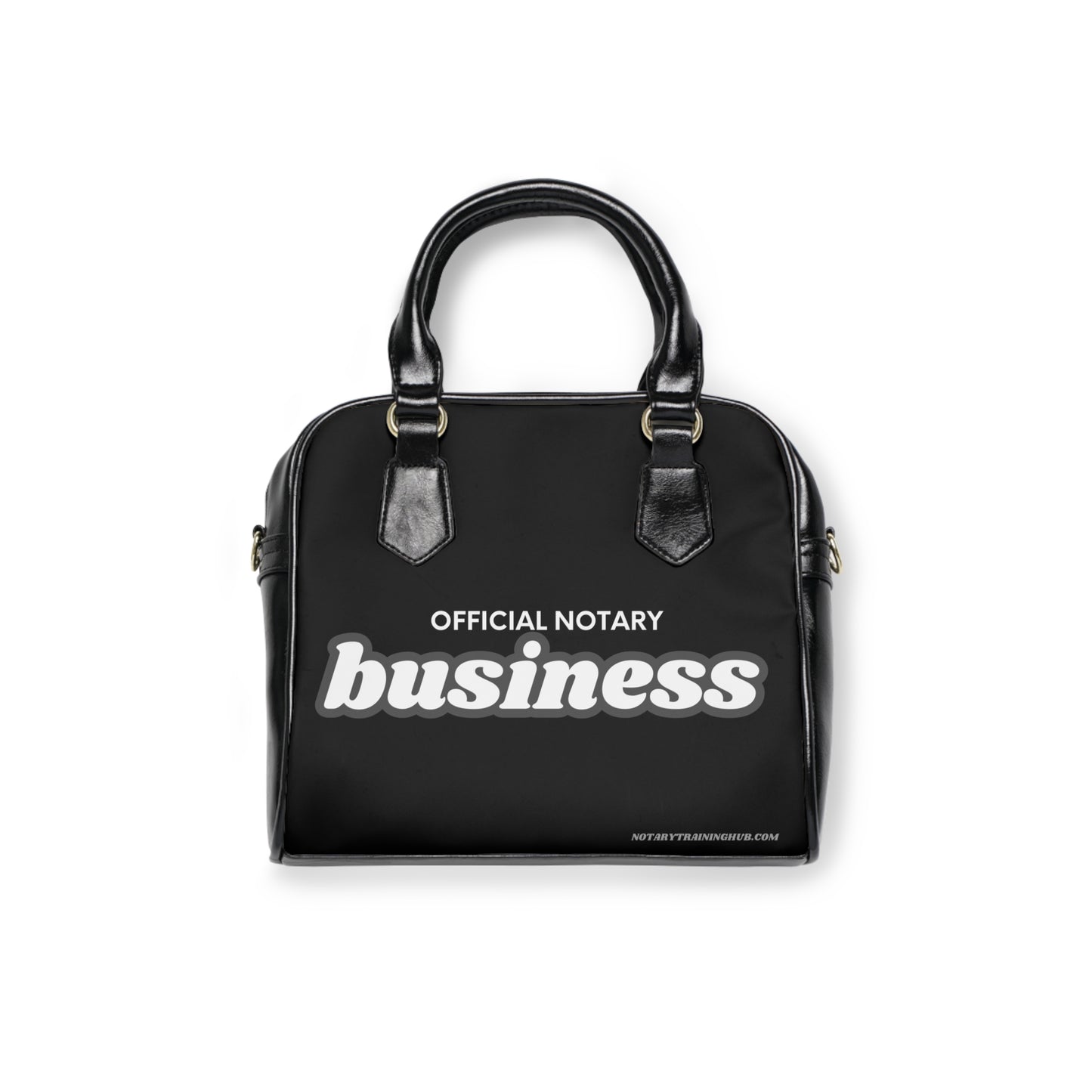 Official Notary Business" Shoulder Handbag