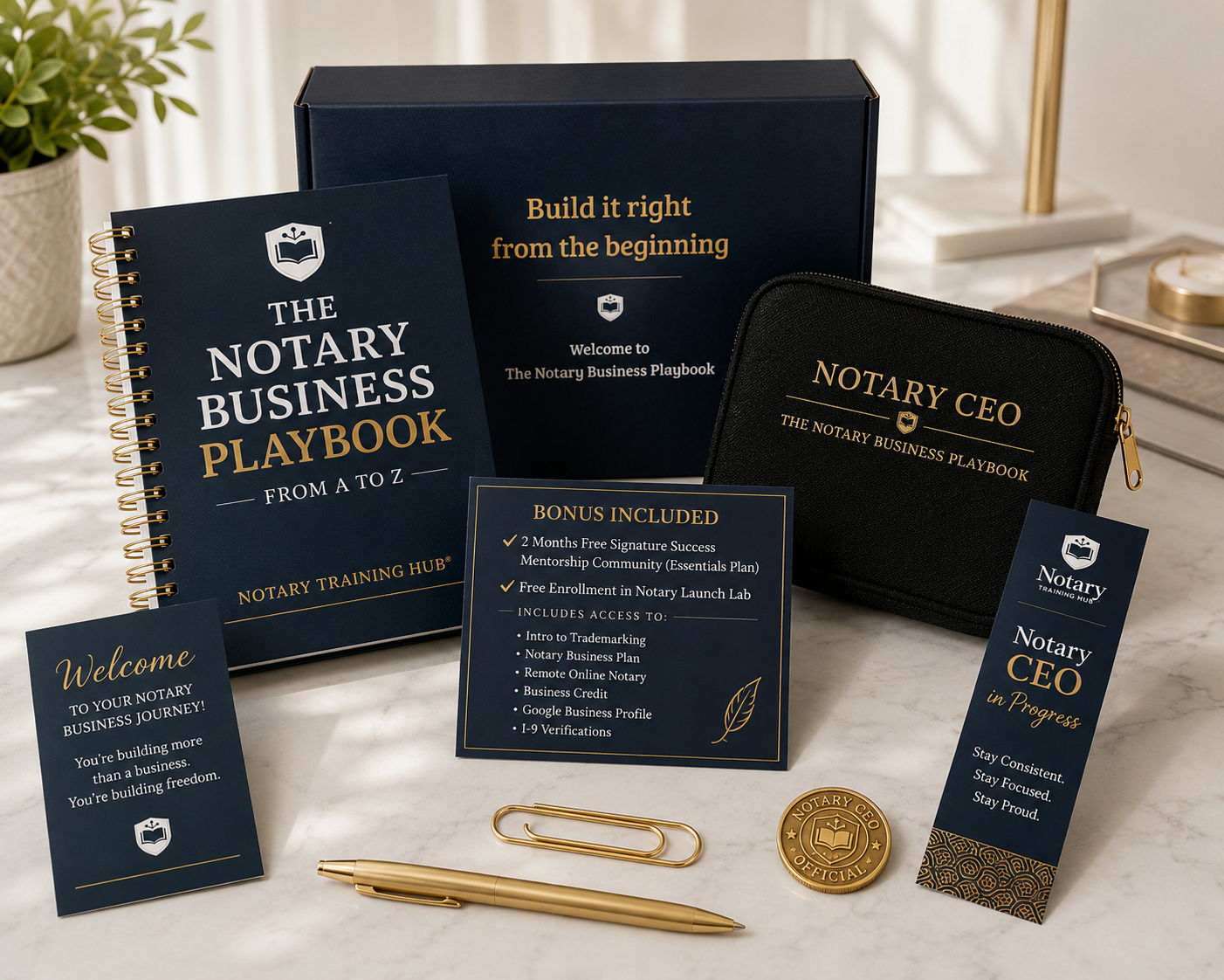 The Notary Business Playbook Signature Collection™ | Limited Edition
